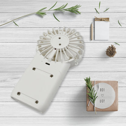 17730 Portable Small Electric Fan Handheld Fan With 3 Modes Usb Rechargeable Mini Student Handheld Class Personal Fan (1 Pc)